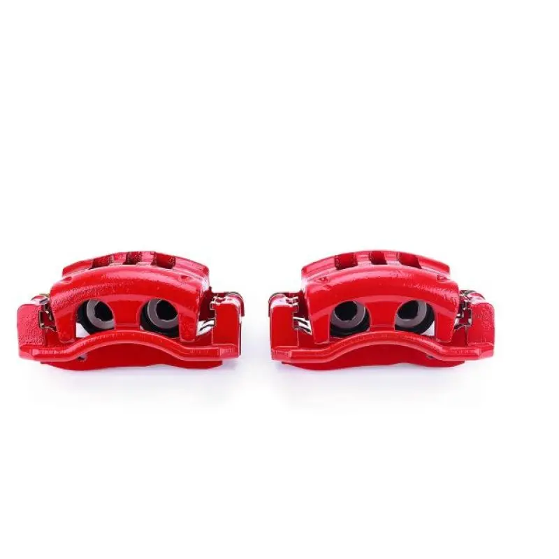 Power Stop 03-11 Ford Crown Victoria Front Red Calipers W/Brackets - Pair 1