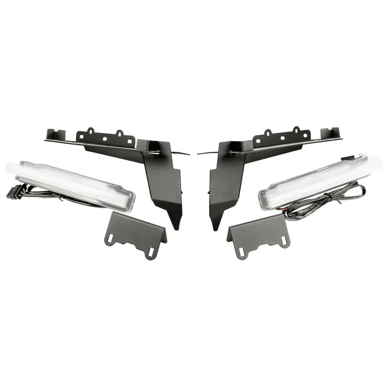 Rugged Ridge Chop Brackets Front Fender 18-21 Jeep Wrangler Jl/Jt Rubicon W/ Drls 1