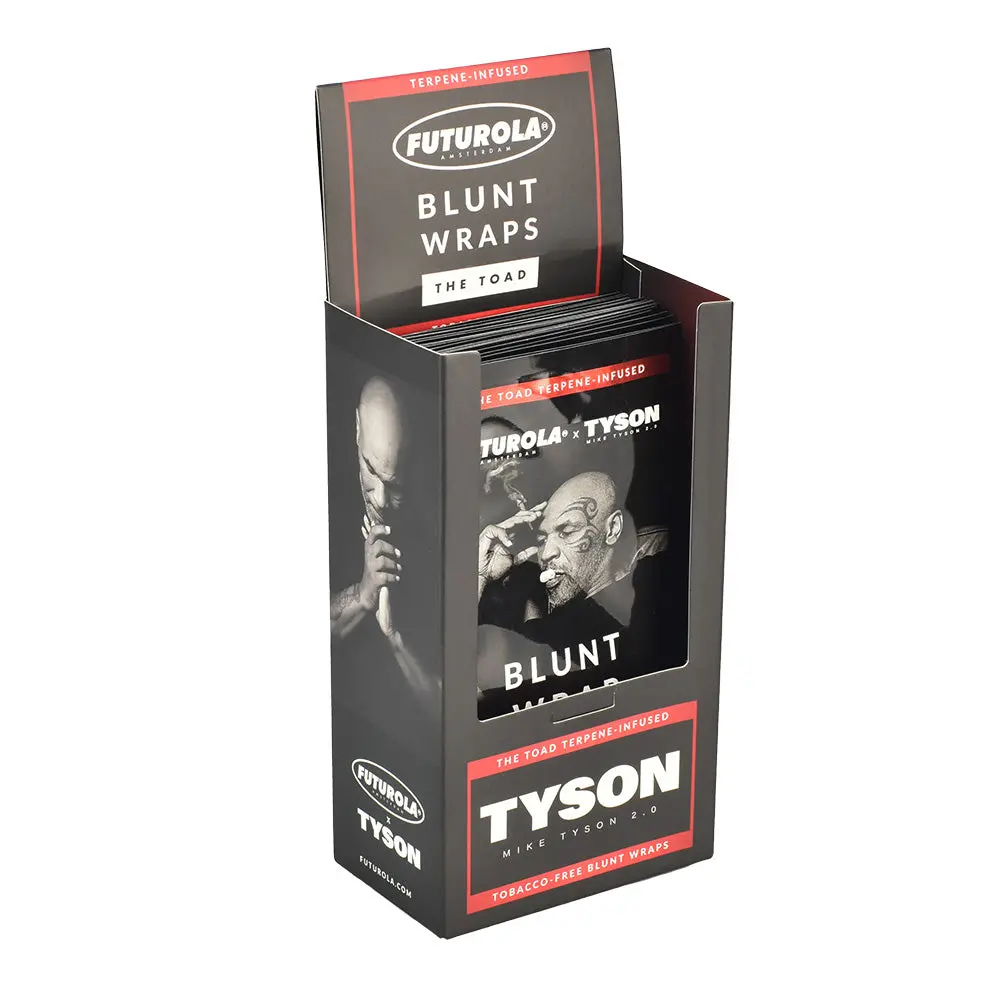 Futurola X Tyson 2.0 Terp Infused Blunt Wrap 25Pcs 1