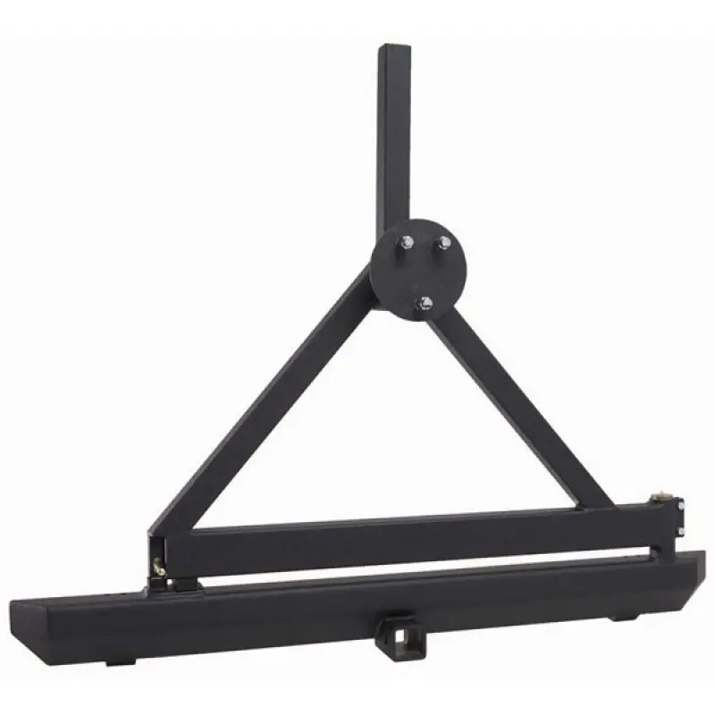 Rugged Ridge Rock Crawler Rear Bumper Hitch&Tire Carrier 87-06 1