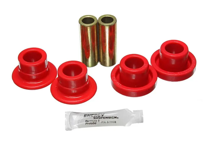 Energy Suspension 95-98 Nissan 240Sx (S14) / 90-96 300Zx Red Front Control Arm Bushing Set (Must Reu 1
