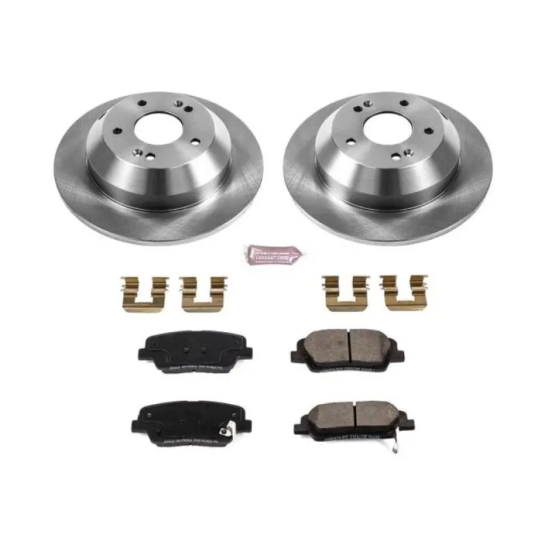Power Stop 10-18 Hyundai Santa Fe Rear Autospecialty Brake Kit 1