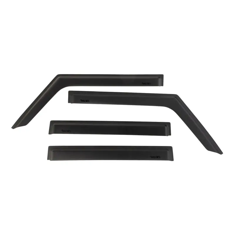 Rugged Ridge Window Visors Matte Black 18-20 Jeep Wrangler Jlu/Jt 1