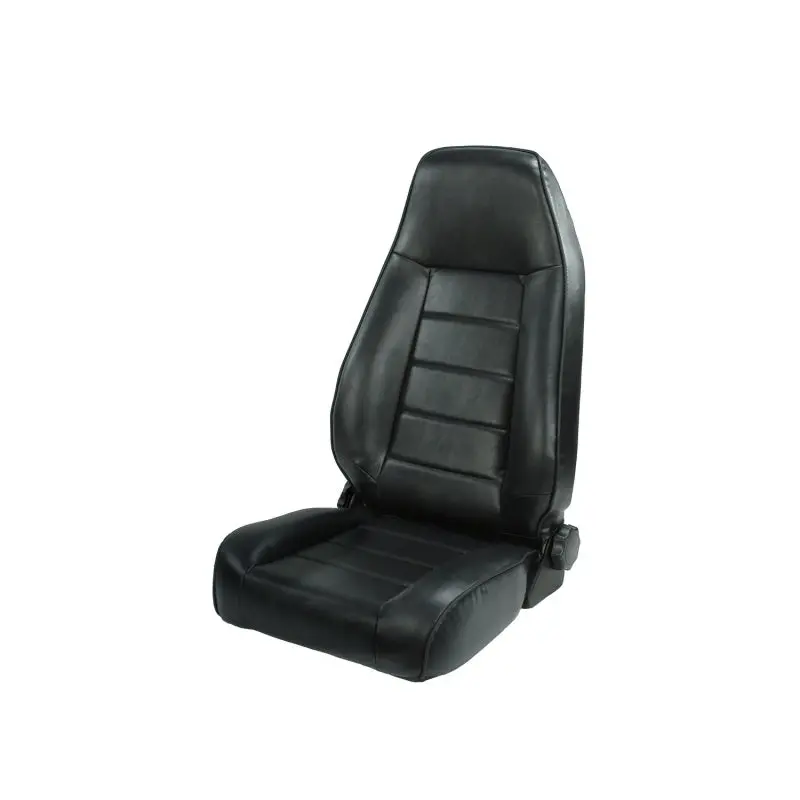 Rugged Ridge High-Back Front Seat Reclinable Black 76-02 Cj&Wrangle 1