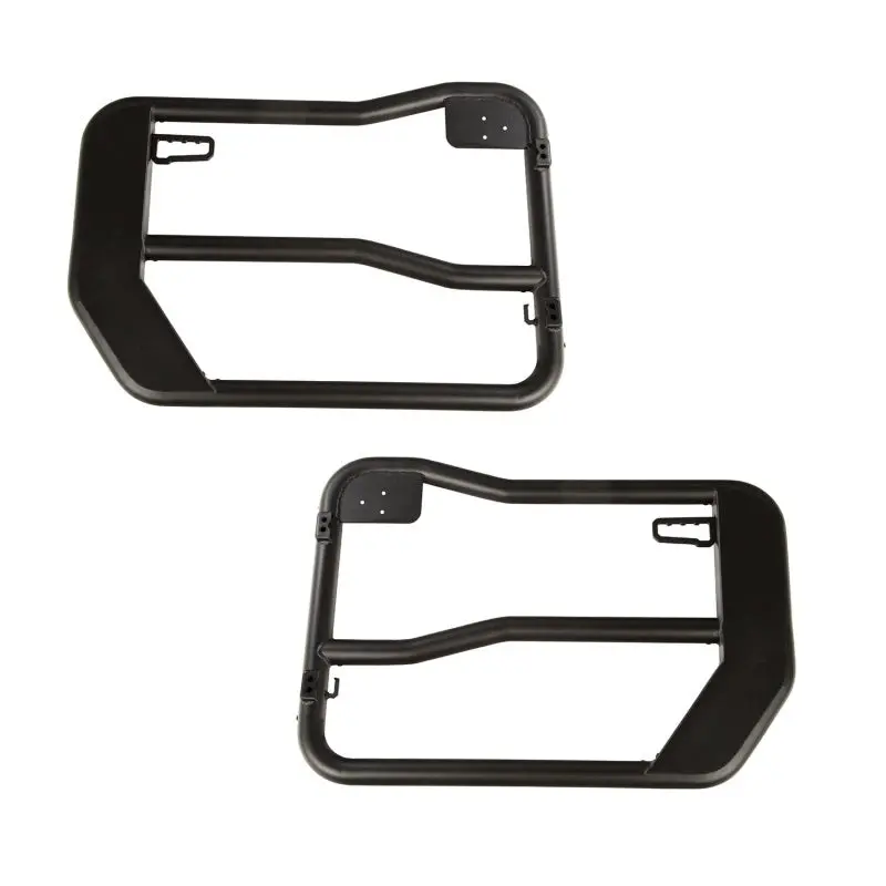 Rugged Ridge Fortis Front Tube Doors With Mirrors 18-23 Jeep Wrangler Jl/Jt 1