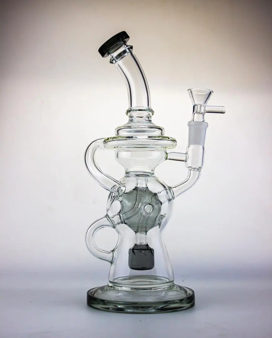 Recycler Style Water Pipe With Perc 5.8" 1