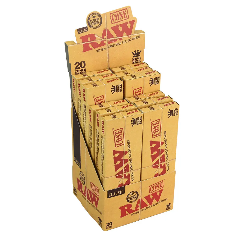 Raw Classic Cone | 20Pk | 12Pc Display 2