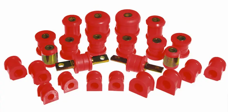 Prothane 01-03 Honda Civic Total Kit - Red 1