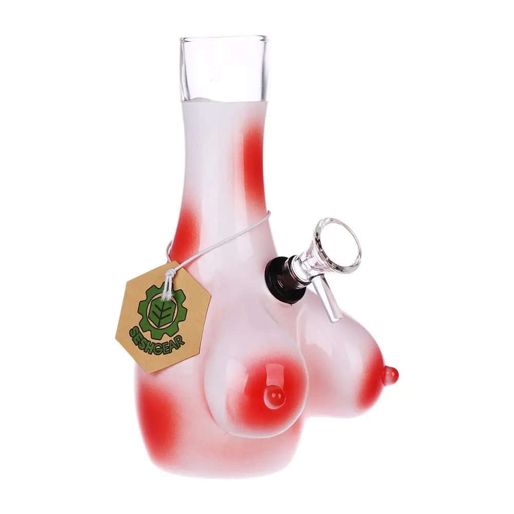 Seshgear Buxom Bosom Glass Water Pipe - 7.5" / Grommet 1