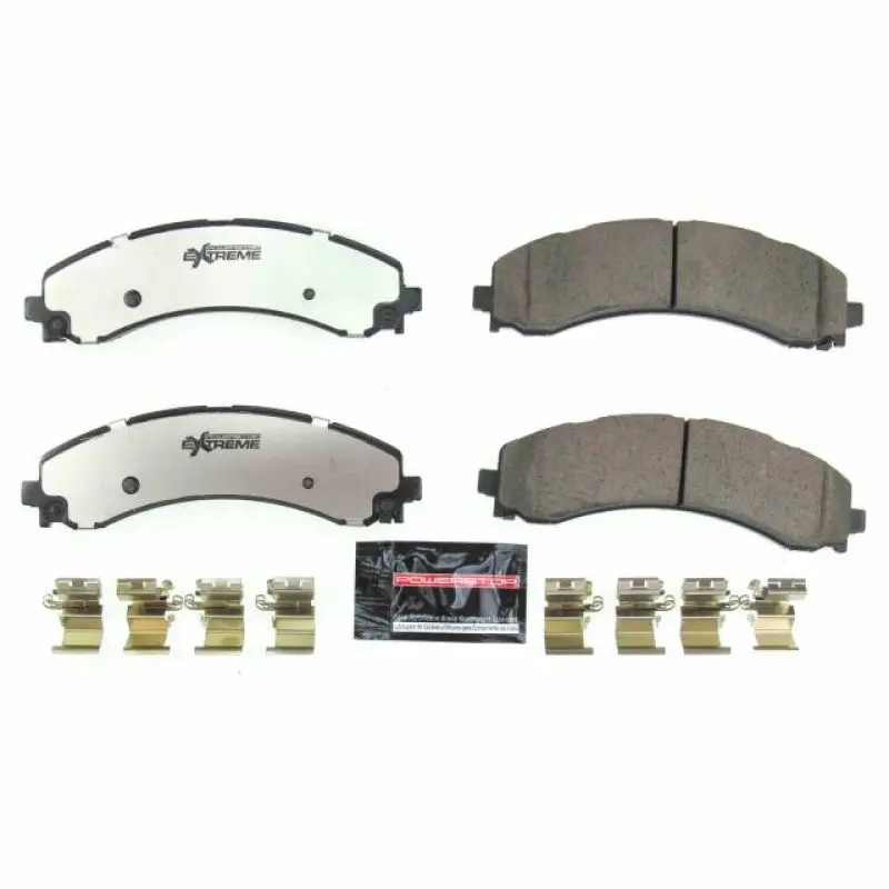 Power Stop 2019 Ram 3500 Rear Z36 Truck & Tow Brake Pads W/Hardware 1
