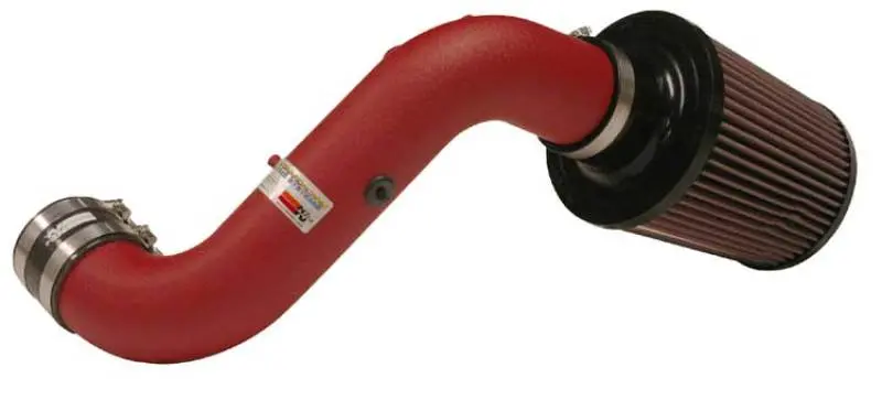 K&N 00-04 Honda Civic Si/Type R Wrinkle Red Typhoon Short Ram Intake 1