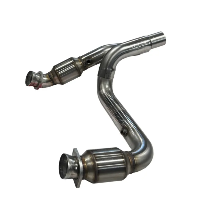 Kooks 2023+ Cadillac Escalade V 3In H.O. Green Catted Conn. Pipes (Req. Kooks Headers) 1