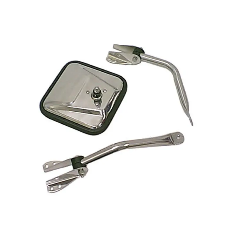 Rugged Ridge 55-86 Jeep Cj Chrome Mirror Head 1