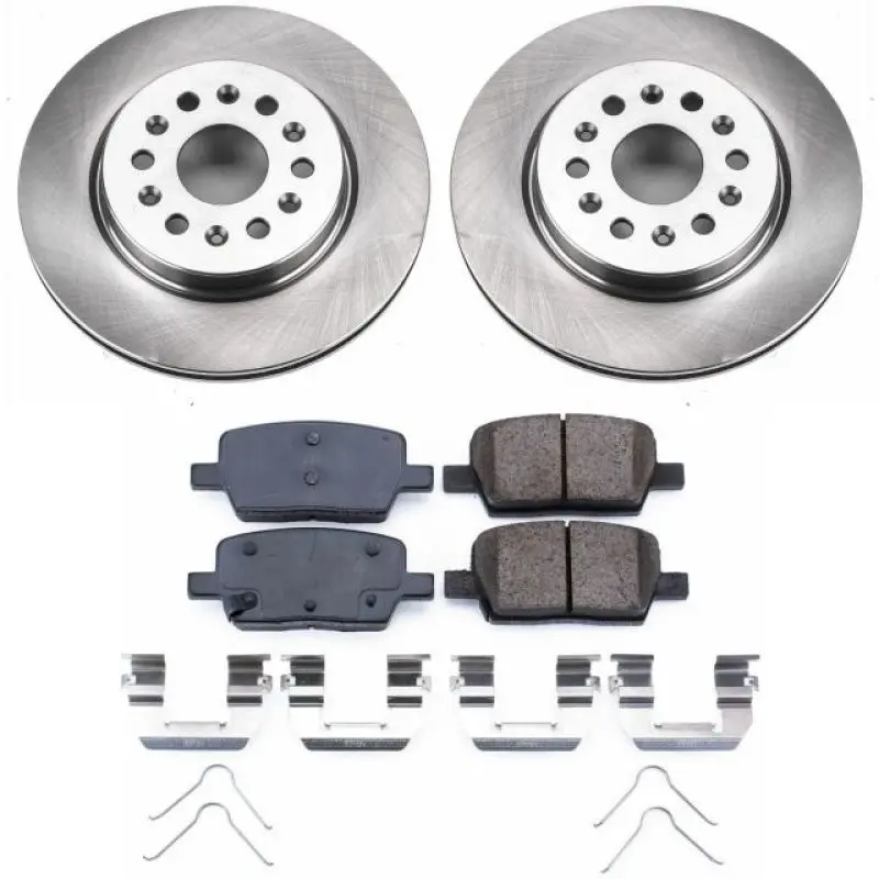Power Stop 18-19 Buick Enclave Rear Autospecialty Brake Kit 1