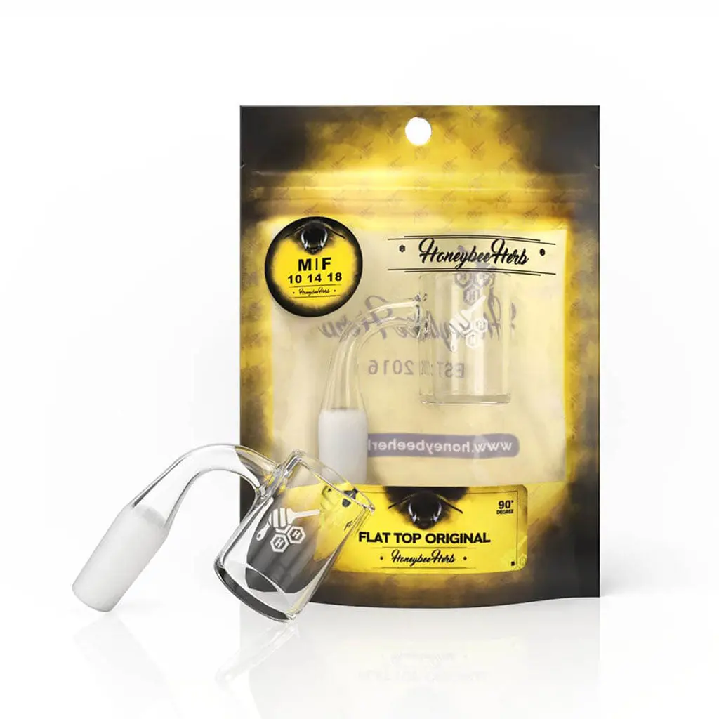 Flat Top Original Quartz Banger - 90° Degree | Yl 5
