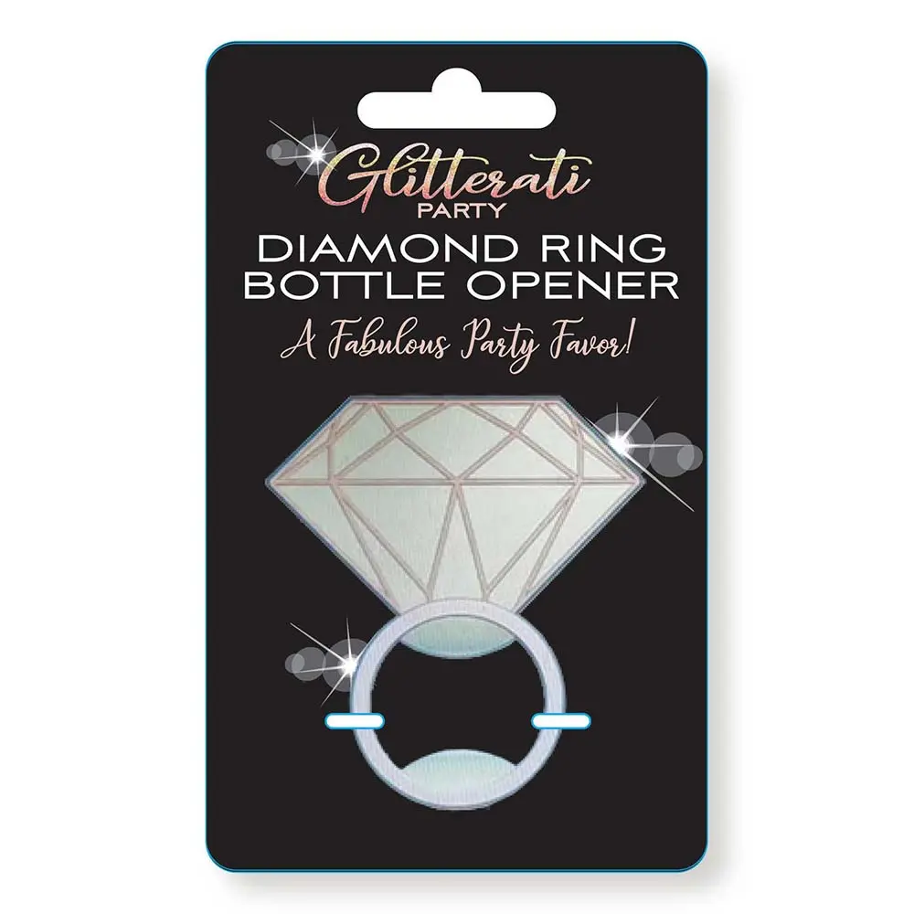 Glitterati Party Diamond Ring Bottle Opener 1
