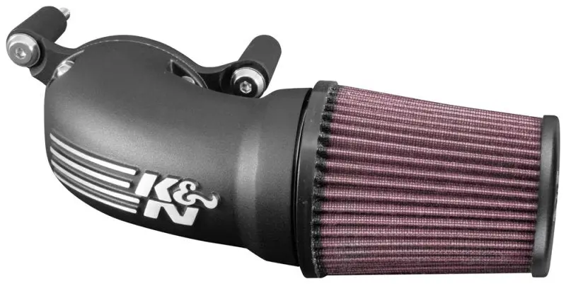 K&N 08-17 Harley Davidson Touring Models Performance Air Intake System 1