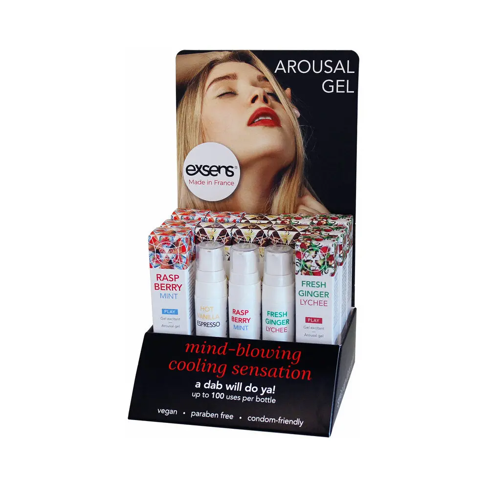 Exsens Arousal Gel Filled 15-Piece Pos Display 2