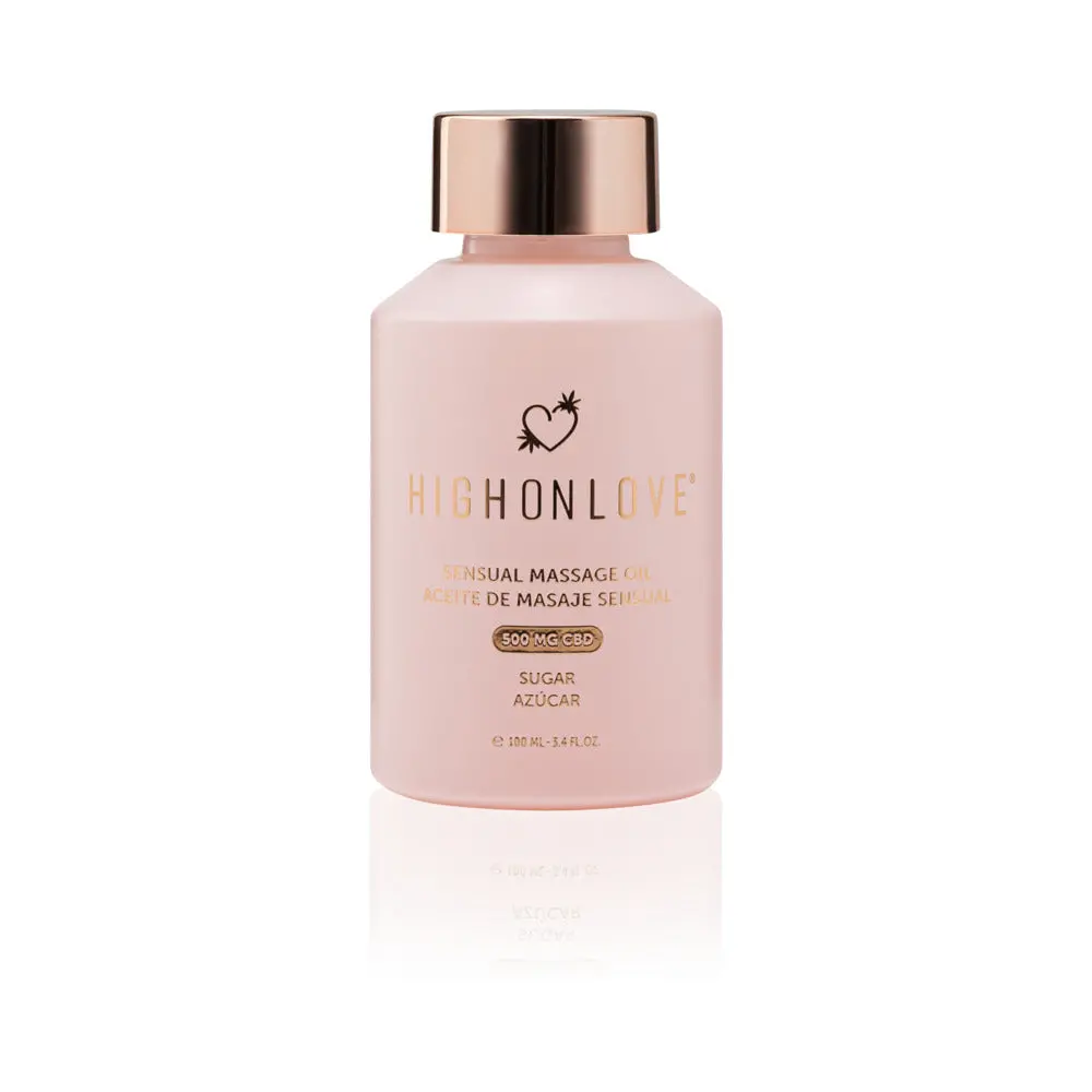 Highonlove Cbd Sensual Massage Oil Sugar High 1