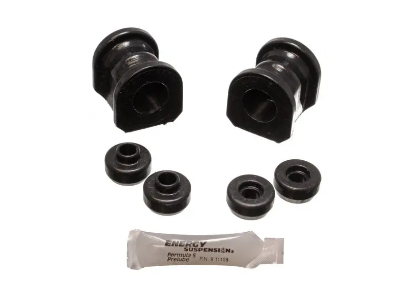Energy Suspension 89-94 Nissan 240Sx (S13) Black 24Mm Front Sway Bar Bushing Set 1