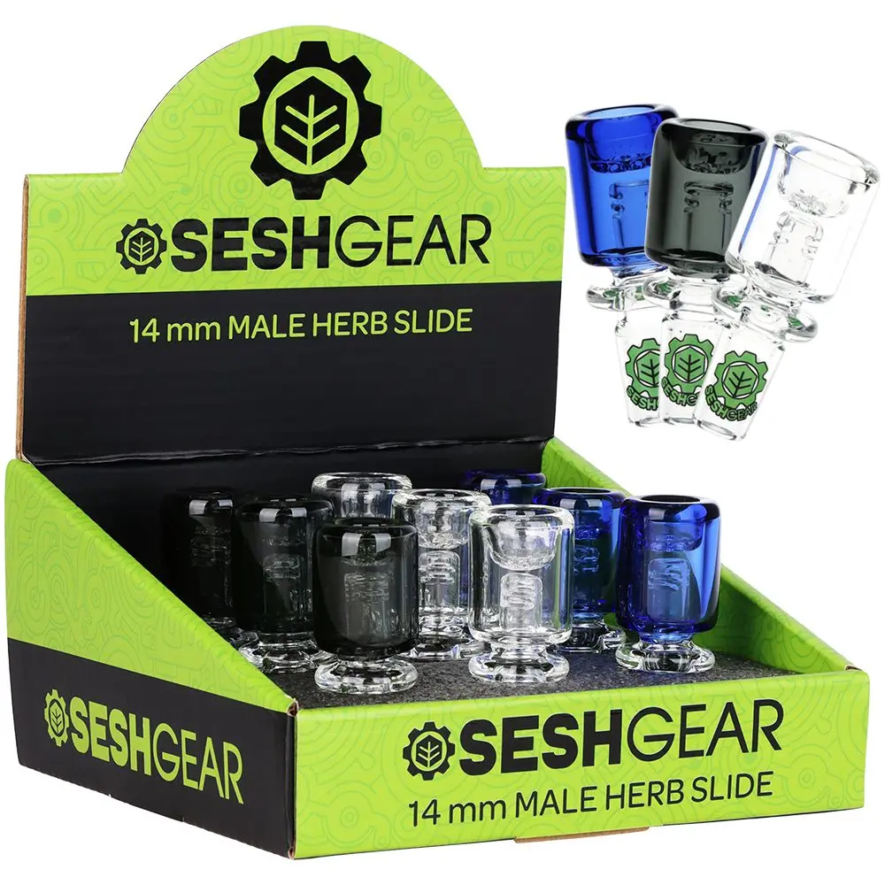 Seshgear Ash Catcher Herb Slide - 14Mm M / 9Ct 1