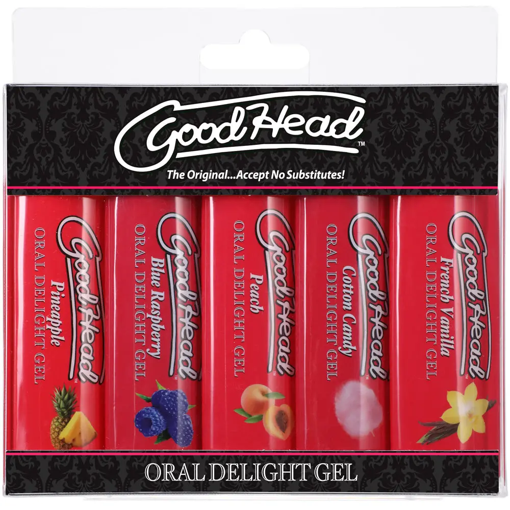 Goodhead Oral Delight Gel 5-Pack 1 Oz. 1