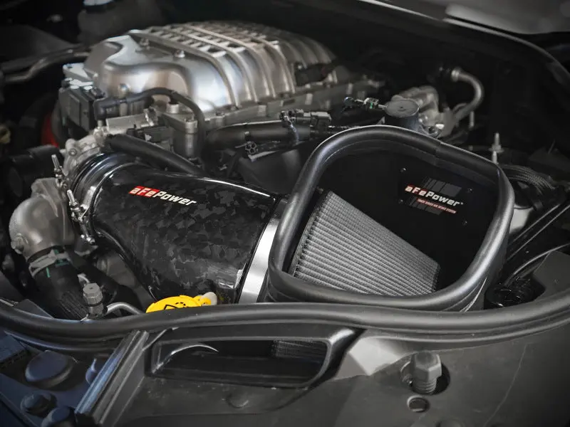 Afe 2021 Dodge Durango Srt Hellcat Track Series Carbon Fiber Cold Air Intake System W/ Pro Dry S 2