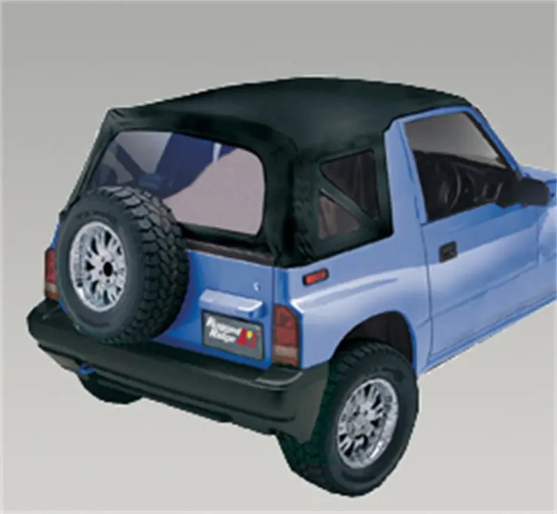 Rugged Ridge Xhd S-Top Black Denim Clear Windows 88-94 Sidekicks 1
