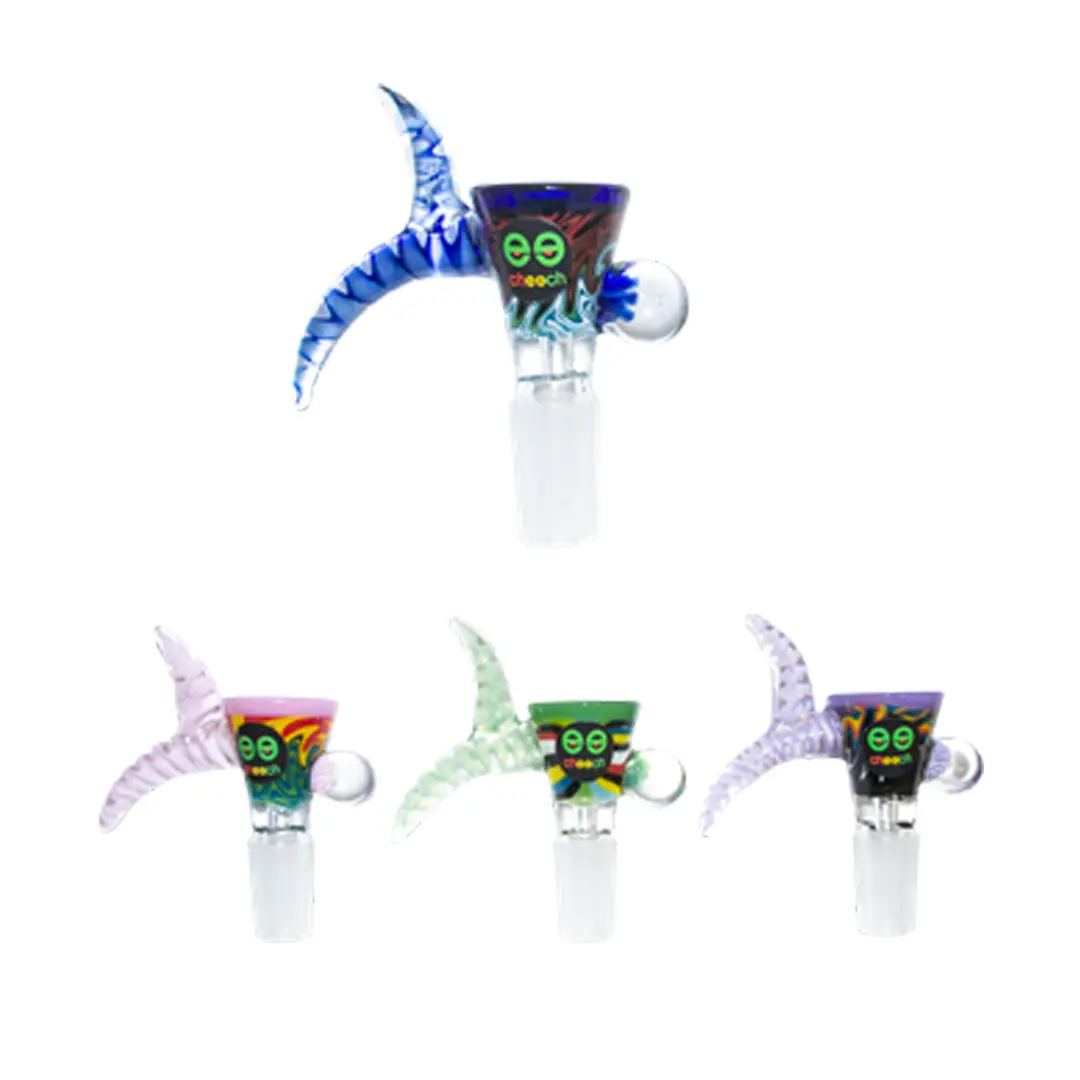 Cheech Glass 2.25" Horn Bowl 1