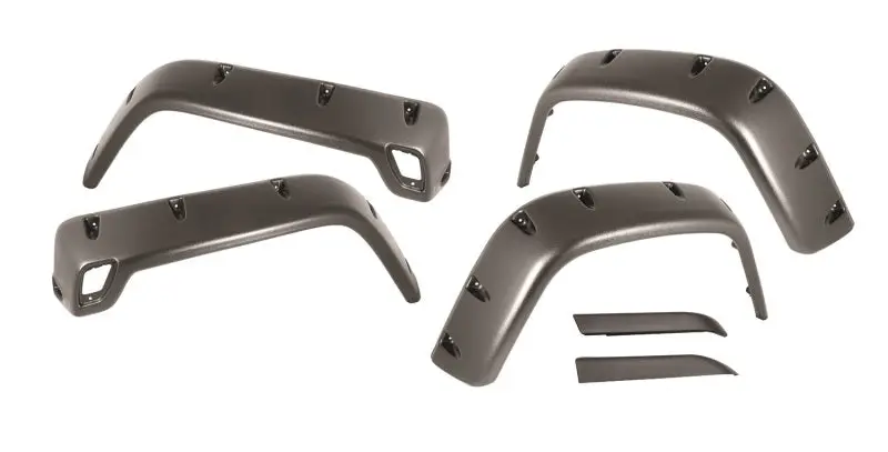 Rugged Ridge 6-Piece Fender Flare Kit 97-06 Jeep Wrangler 1