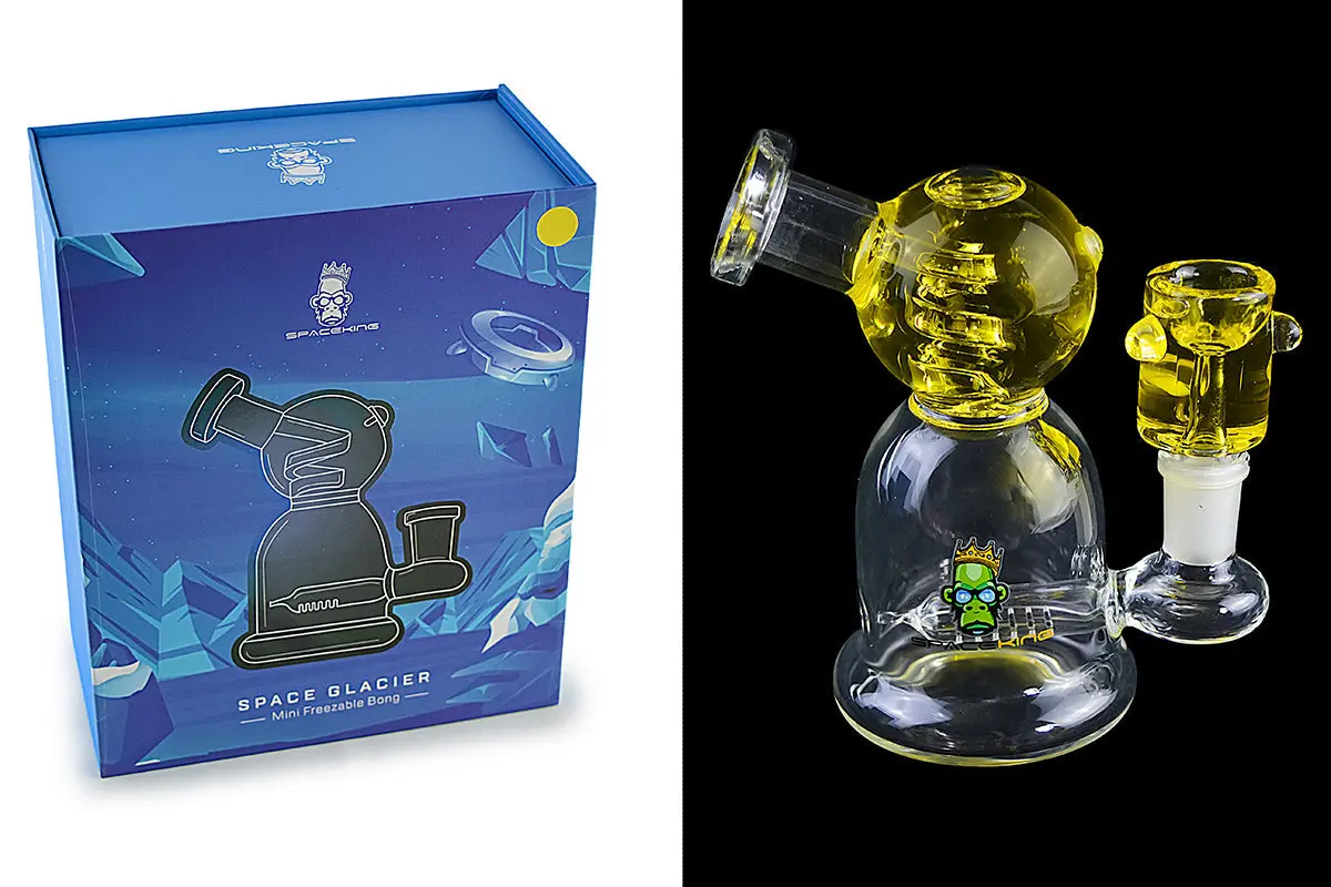 Space King Glass Space Glacier Freezable Bong 1