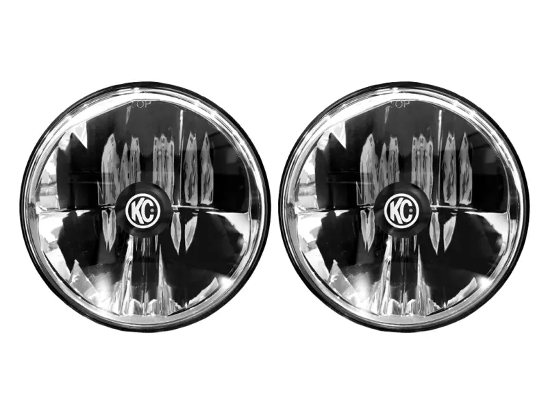 Kc Hilites 07-18 Jeep Jk (Not For Rubicon/Sahara) 7In. Gravity Led Dot Headlight (Pair Pack System) 1