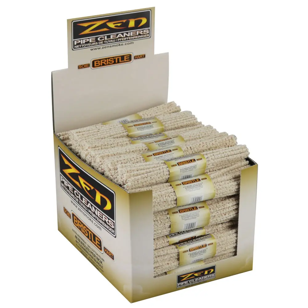 Zen Hard Bristle Pipe Cleaners - 48Pc Display 1