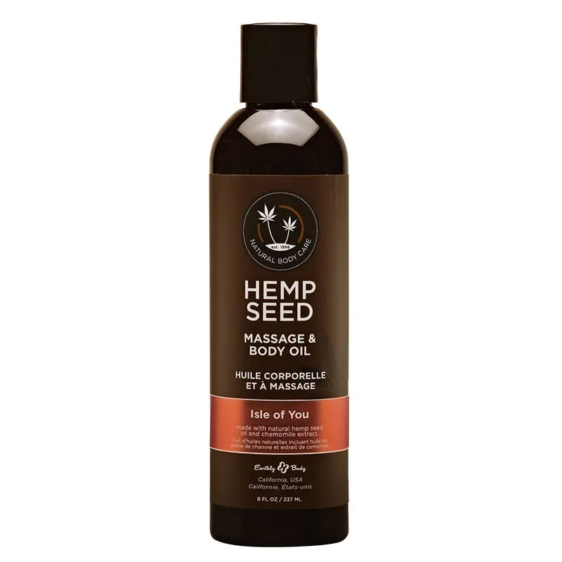Earthly Body Massage Oil Isle Of You 8Oz 1
