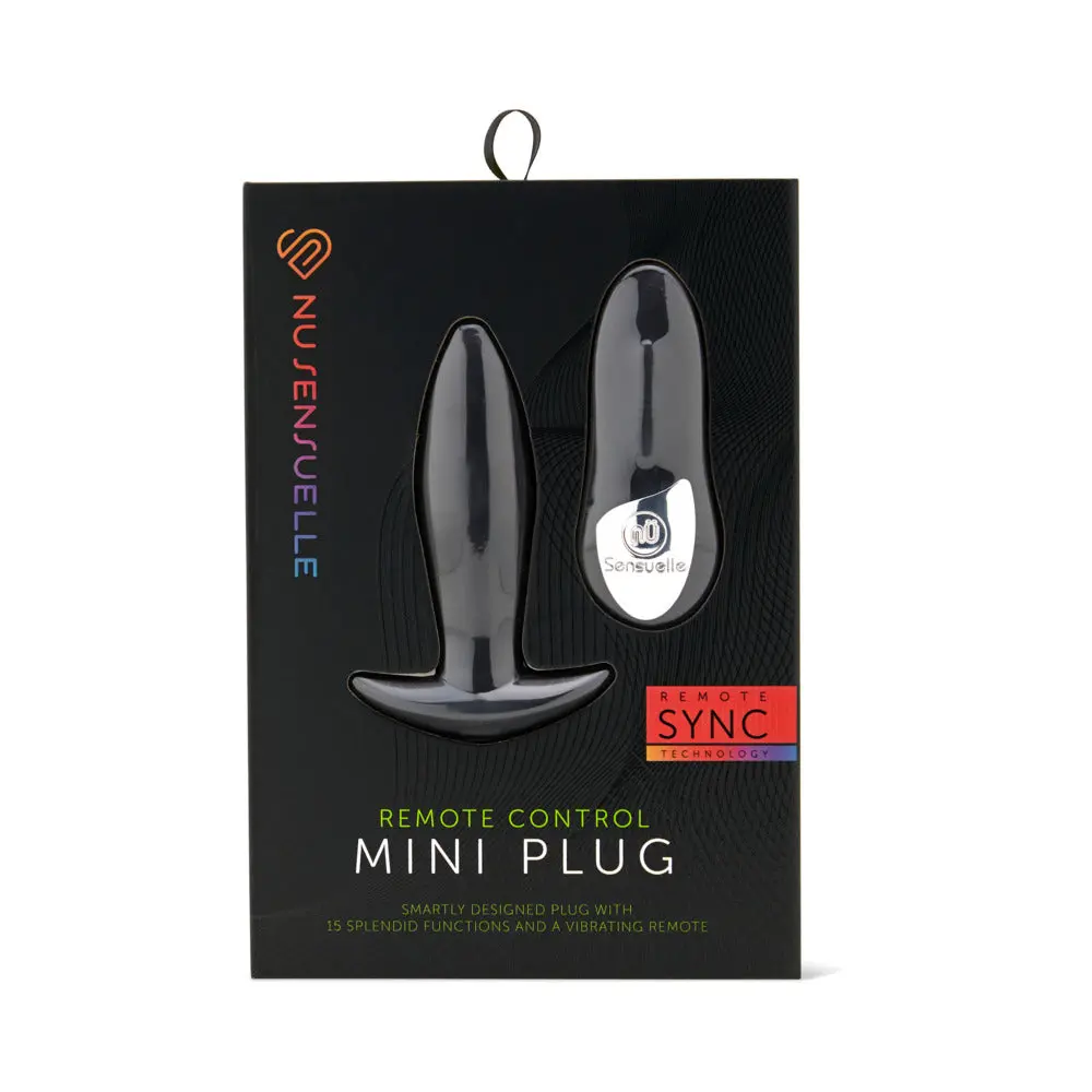 Nu Sensuelle Remote Control Mini Plug Black 1