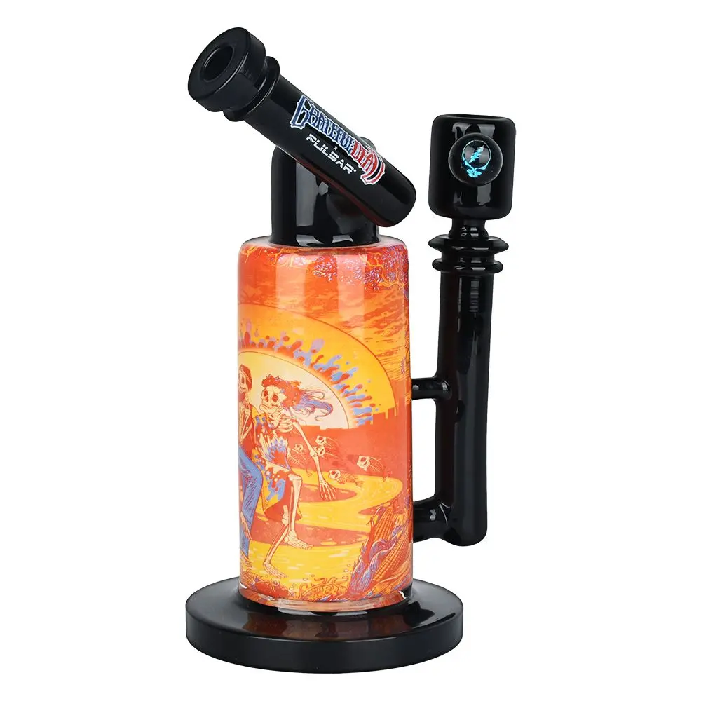 Grateful Dead X Pulsar Inside Print Water Pipe - 8.5" / 14Mm F / Sunset Dance 1