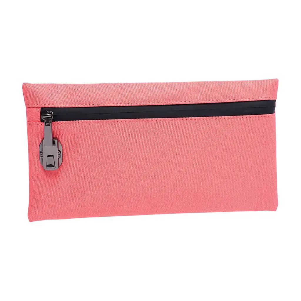 11In X 6In Smellproof Pouch - Living Coral Pink 1