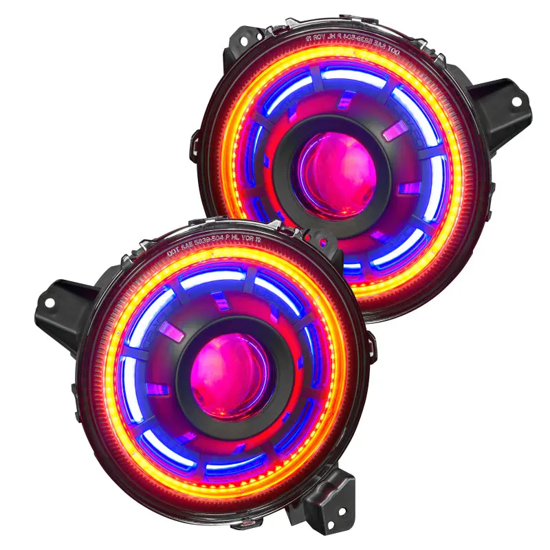 Oracle Oculus Bi-Led Projector Headlights For Jeep Jl/Gladiator Jt - W/O Controller See Warranty 1