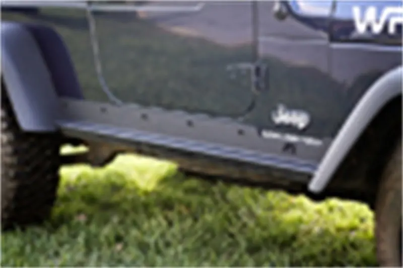 Rugged Ridge Heavy Duty Rocker Panel Guards 97-06 Jeep Wrangler Tj 1