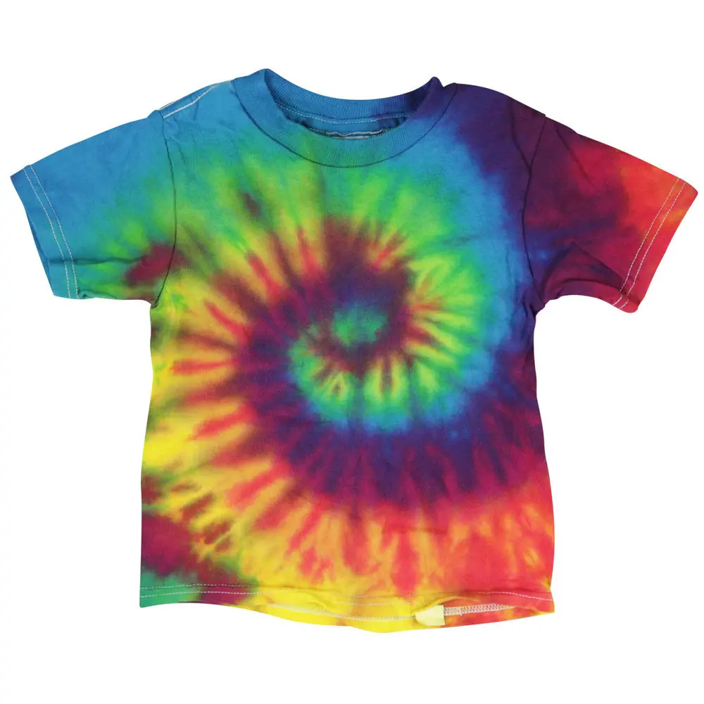 Reactive Rainbow Tie-Dye Toddler T-Shirt 1