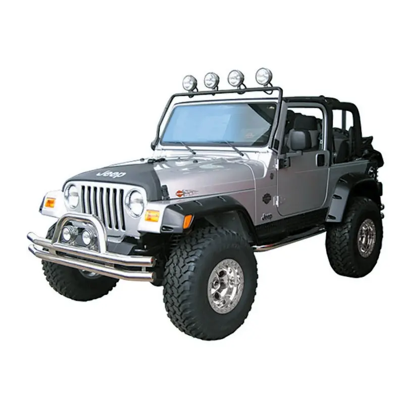 Rugged Ridge 97-06 Jeep Wrangler Tj Black Full Frame Light Bar 1