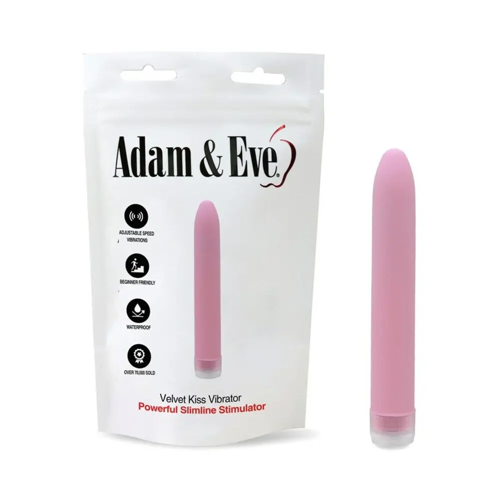 Adam & Eve Velvet Kiss Vibrator (Bag Packaging) 1
