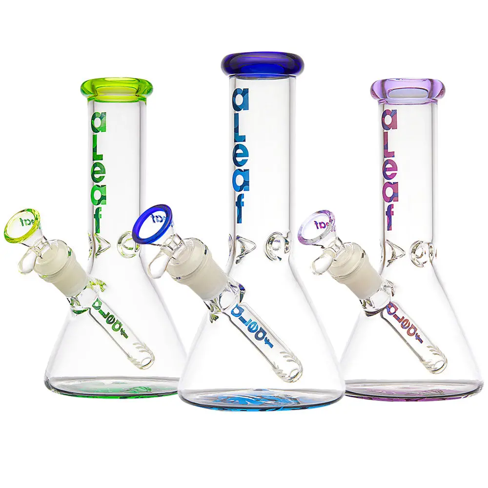 Aleaf The Essential Beaker Water Pipe - 8" 1