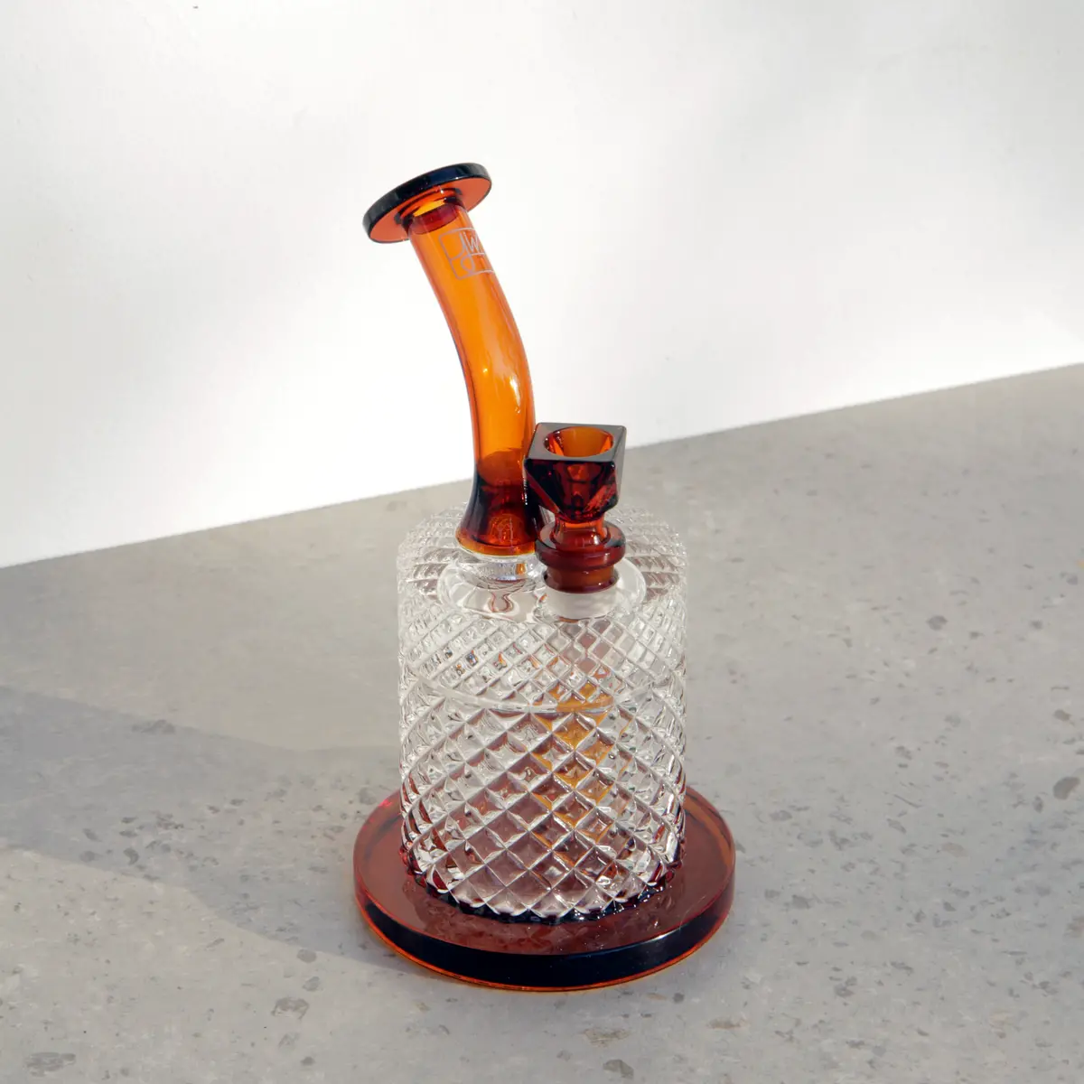 Jane West Twenties Collection Water Pipe | Amber 1