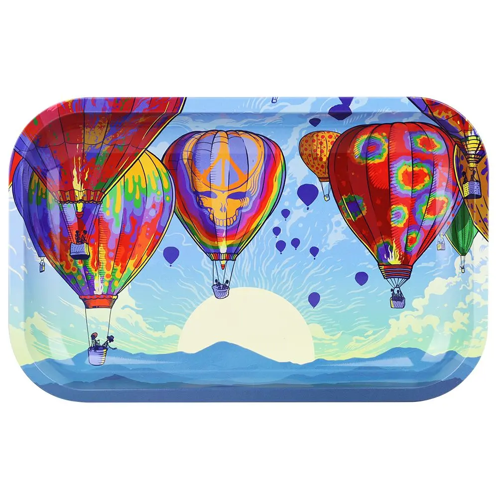 Grateful Dead X Pulsar Metal Rolling Tray - Hot Air / 11" X 7" 1