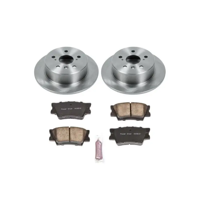 Power Stop 13-18 Lexus Es300h Rear Autospecialty Brake Kit 1