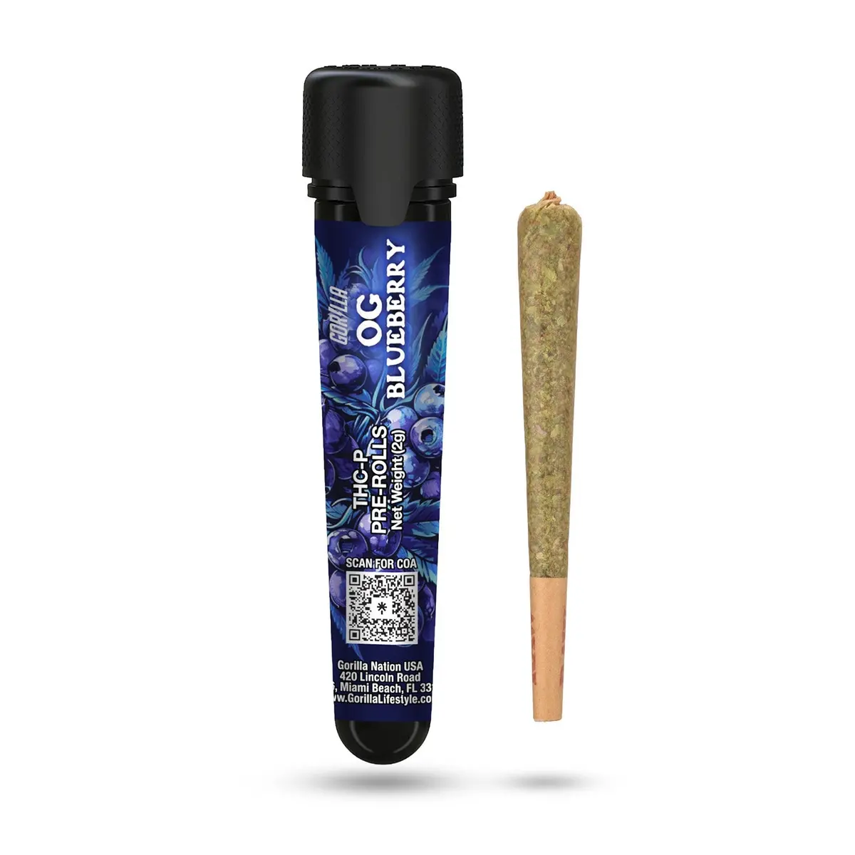 Thc-P Pre-Roll (2G) - Og Blueberry 1