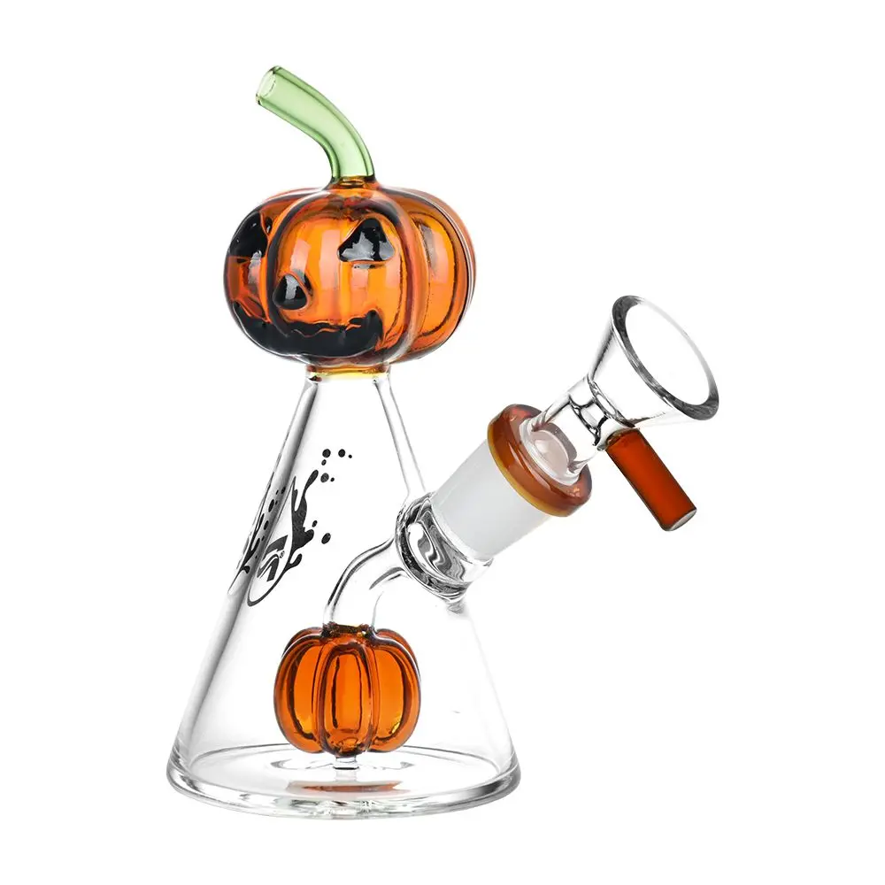 Pulsar Pleasant Pumpkin Pal Glass Water Pipe - 5.25" / 14Mm F 1