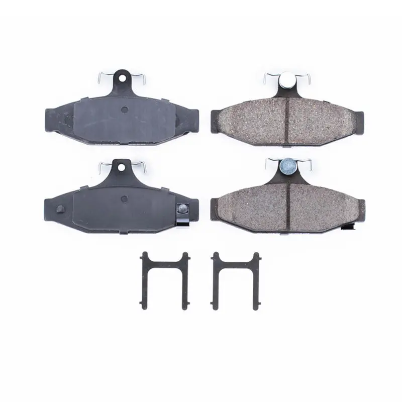 Power Stop 87-97 Chevrolet Camaro Rear Z17 Evolution Ceramic Brake Pads W/Hardware 1