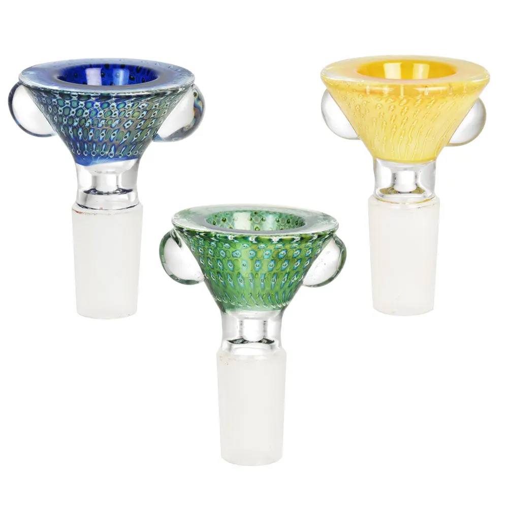 Pulsar Bubble Matrix Cone Style Bowl Slide - Colors Vary 1